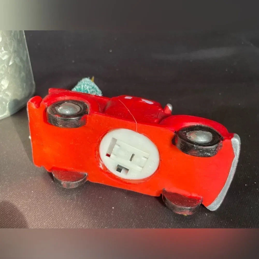 🎄❤️🎄 Little Red Pickup Truck Light Up Christmas Tree Table Decor EPC